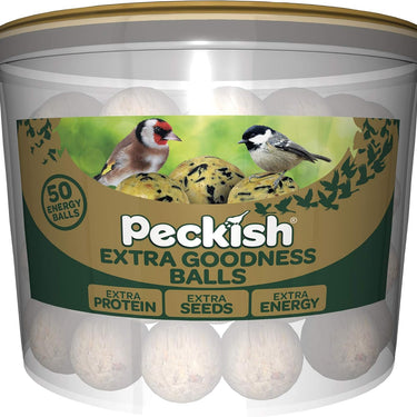 Peckish - Extra Goodness Energy Balls - 50 Tub