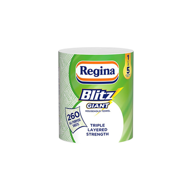Regina Blitz Gaint Household Hand towel 260 sheets Roll (Copy)