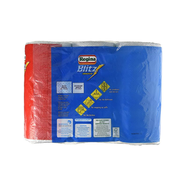 Regina Blitz Three Ply Kitchen Towel Roll (Pack of 2)