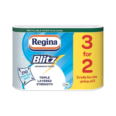 Regina Blitz Original Kitchen Towels 12 Rolls Pack
