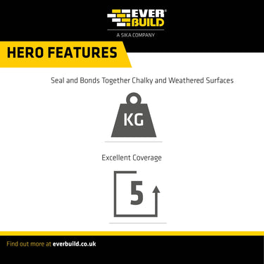 Everbuild 406 Quick Drying Stabilising Solution, 5 Litre