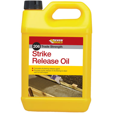 Everbuild 206 Trade Strength Strike Release Oil, 5 Litre