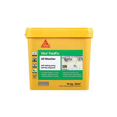 Sika FastFix All Weather Jointing Paving Compound Deep Grey 14kg - Pallet Deal (40 Qty)