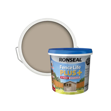 Ronseal Fence Life Plus 5L - Warm Stone