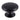 Carlisle Brass Oxford Knob – 32mm – Matt Black