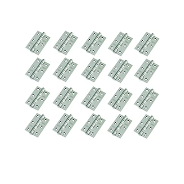 Ball Bearing Door Hinges 3″ Polished Chrome Finish - Pack of 10