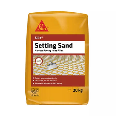 Sika Setting Sand - Narrow Joint Filler For Paving, Buff