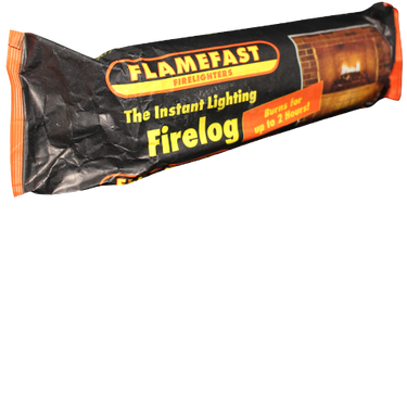 Flamefast fire log & match Box