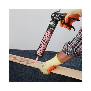Everbuild Pink Grip Tube Quick Dry Adhesive - 350ml