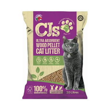 Cj's Premuim Cat Litter Ultra Absorbent - 30L
