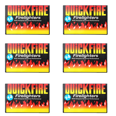 Quickfire Firelighters - Pack of 6