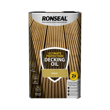 Ronseal - Ultimate Decking Oil Natural - 5L