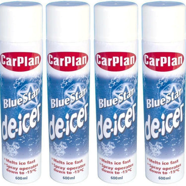 Carplan Bluestar Super Deicer Aerosol 600ml (Pack of 6)