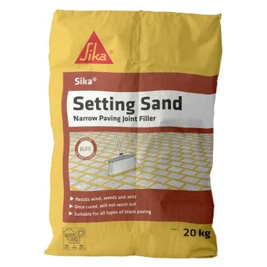 Sika Setting Sand - Narrow Joint Filler For Paving, Buff