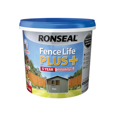 Ronseal Fence Life Plus 5L - Slate