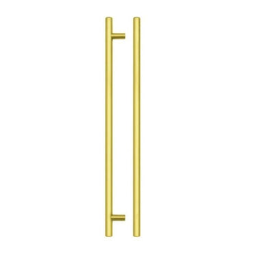 Zoo Hardware TDFPT-288-348BG T Bar Cabinet handle 288mm CTC, 348mm Total length Brushed Gold Finish