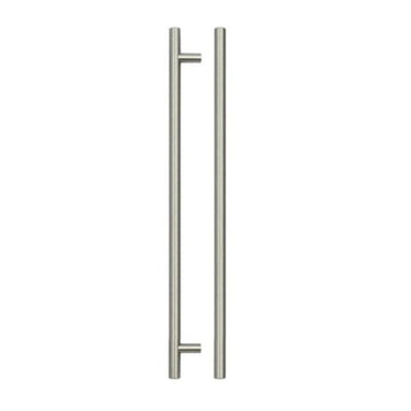 Zoo Hardware TDFPT-288-348BN T Bar Cabinet handle 288mm CTC, 348mm Total length Brushed Nickel Finish