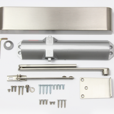 TS.9205 Door Close DABC c/w Flatbar Armset, Trimplate